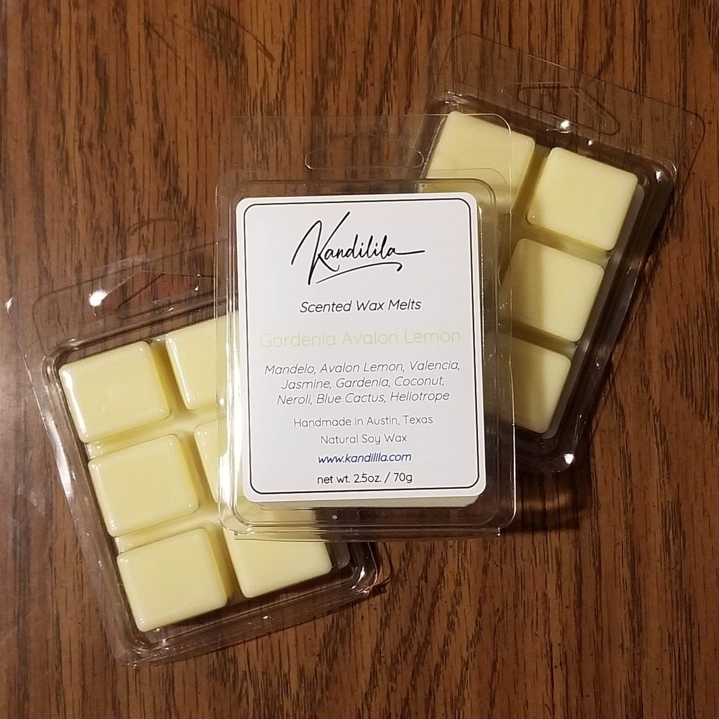 Gardenia Avalon Lemon - 2.5oz wax melts