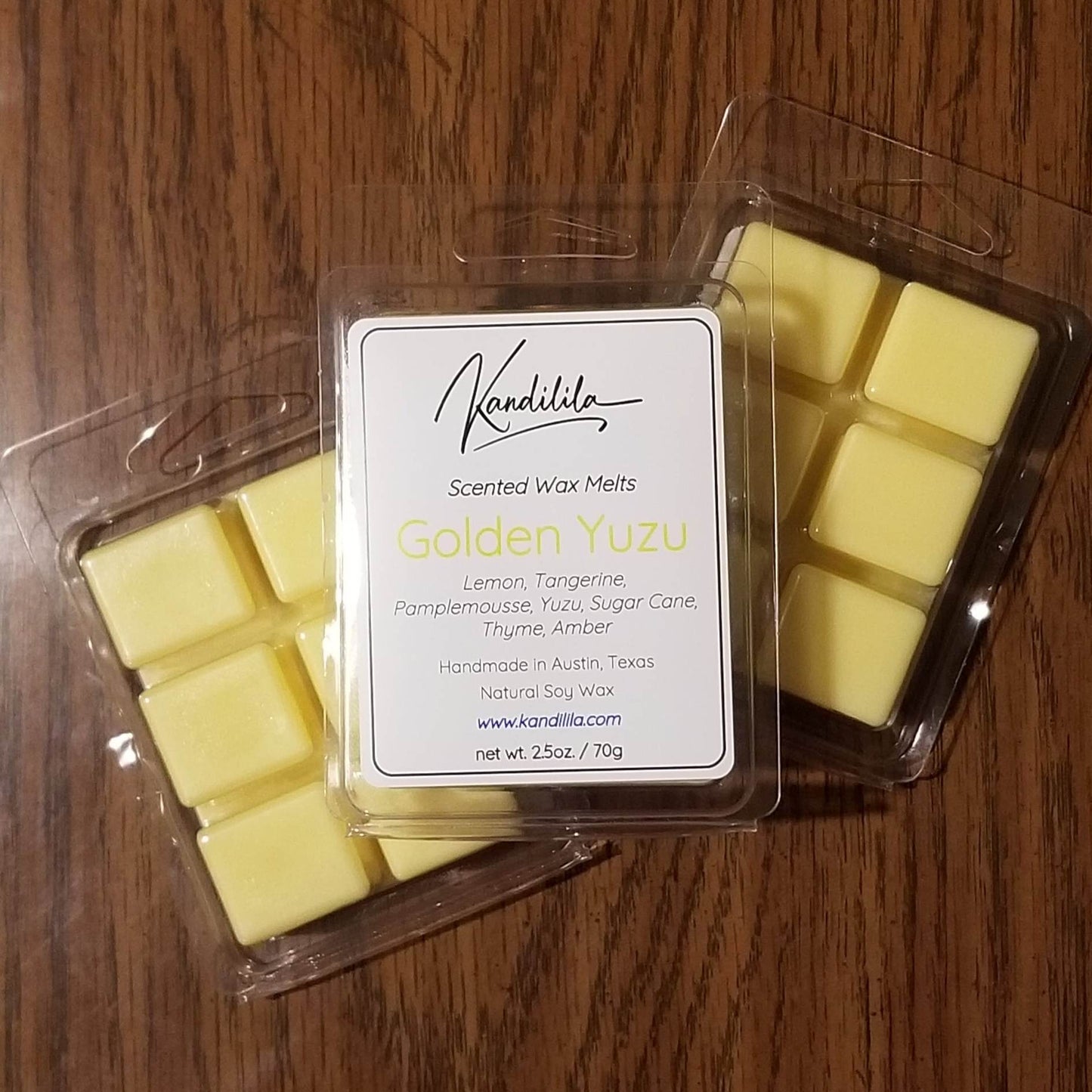 Golden Yuzu - 2.5oz wax melts